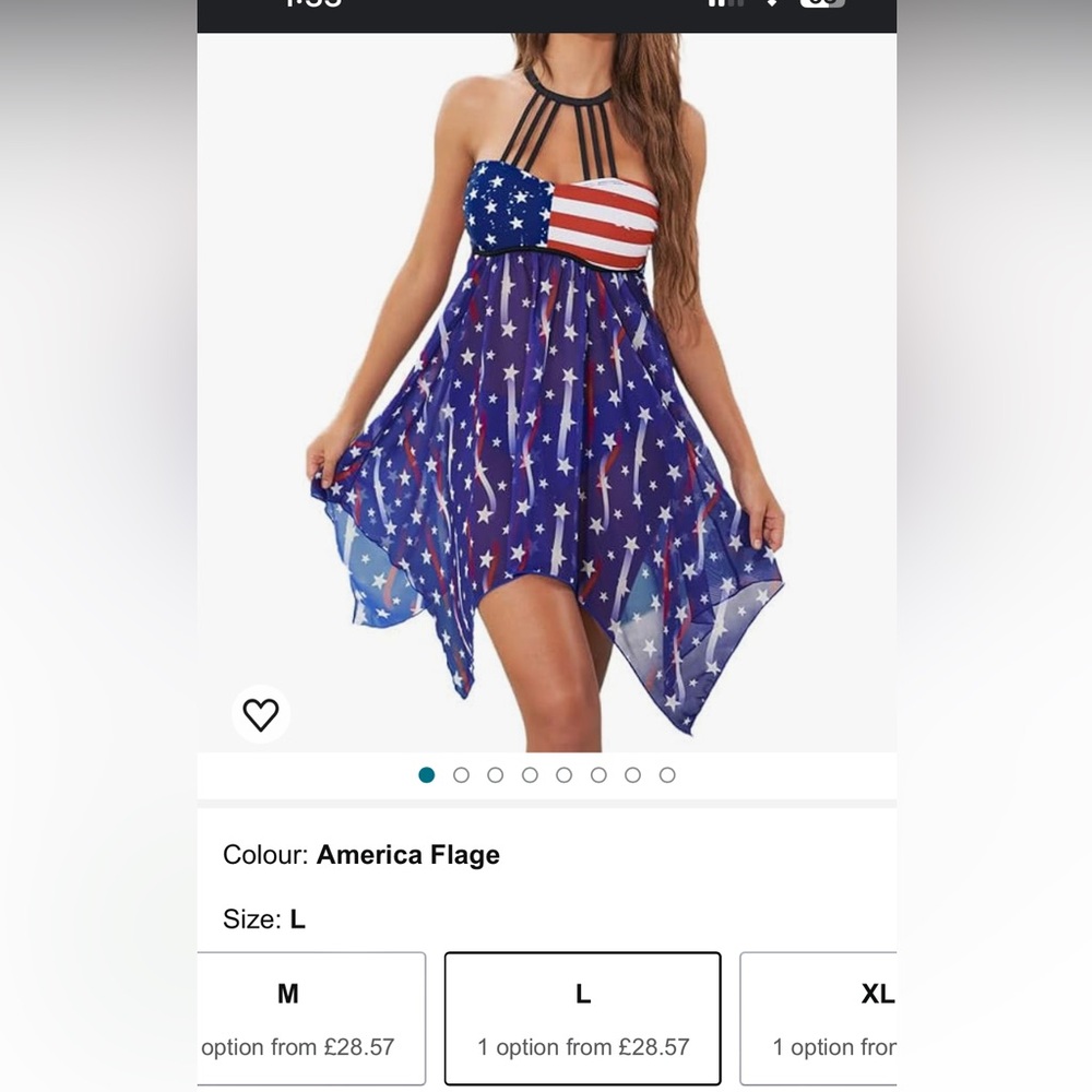 Two Piece American Flag Bathing Suit